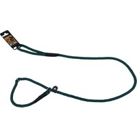 Boon Dog fashion Boon Dog fashion Retrieverlijn met dubbele stop rond 1.0 cm x 150 cm, groen.