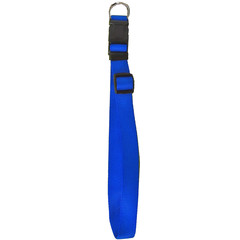 Boon Dog fashion Boon Dog fashion halsband nylon verstelbaar 25 mm, 55-70 cm blauw.