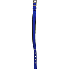 Boon Dog fashion Boon Dog fashion halsband nylon “SP” dubbel 20 mm x 35 cm, blauw.