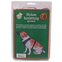 Boon Boon borsttuig nylon verstelbaar gevoerd, S.