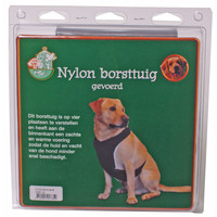 Boon Boon borsttuig nylon verstelbaar gevoerd, XL.