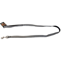 Boon Dog fashion Boon Dog fashion lijn nylon 20 mm x 130 cm, ruit zwart.