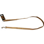 Boon Dog fashion Boon Dog fashion nylon/PU lijn 10 mm x 130 cm, beige.