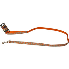 Boon Dog fashion Boon Dog fashion nylon/PU lijn 15 mm x 130 cm, reflecterend oranje.