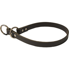 Boon Dog fashion Boon Dog fashion correctiehalsband 16 mm/40 cm, donkerbruin.