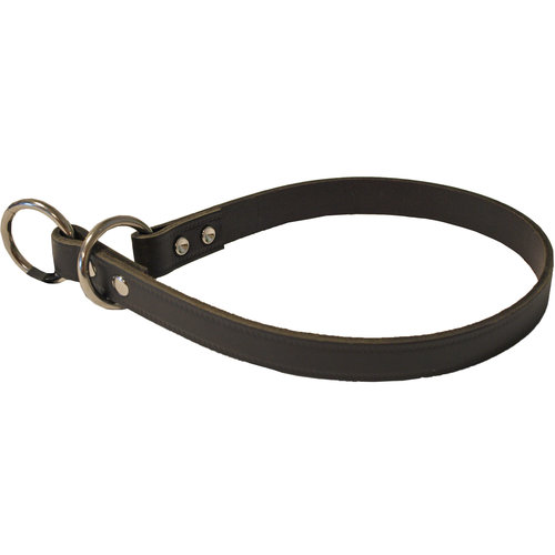 Boon Dog fashion Boon Dog fashion correctiehalsband 25 mm/70 cm, donkerbruin.