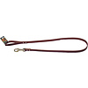 Boon Dog fashion Boon Dog fashion lijn met karabijnhaak, 12 mm/130 cm, bruin.