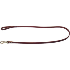 Boon Dog fashion Boon Dog fashion lijn met karabijnhaak, 12 mm/160 cm, bruin.