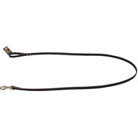 Boon Dog fashion Boon Dog fashion lijn met karabijnhaak, 18 mm/200 cm, donkerbruin.