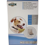 PetSafe PetSafe aluminium hondendeur nr. 640/L, wit/transparant.