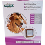 PetSafe PetSafe medium huisdierendeur 755, bruin/transparant.