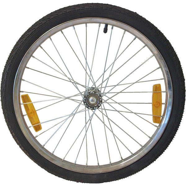 visie cabine Ezel Boon wiel compleet met lange reflectoren voor fietskar Runner 2. -  Dierenspeciaalzaak Hereba