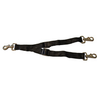 Doggy Ride Doggy Ride aanlijnset voor Original, Novel en Mini, zwart.