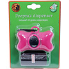Boon poepzak dispenser botmodel roze, inclusief 2x20 poepzakjes.