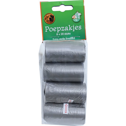 Boon poepzak grijs pak a 9 rol van 20 stuks