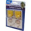 BSI BSI muizenval hout met plastic aashouder, pak a 2 stuks.