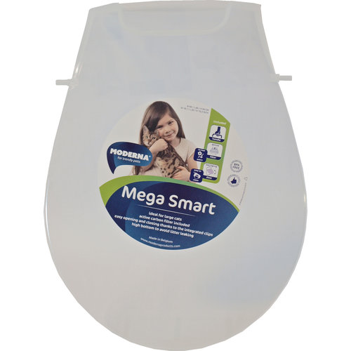 Moderna Moderna flap voor kattentoilet Mega Smart-Cat, transparant.