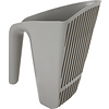 Moderna Moderna kattenbakschep plastic Scoop &amp; Sift, warmgrijs.