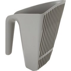 Moderna Moderna kattenbakschep plastic Scoop & Sift, warmgrijs.