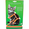 Boon kittentuig nylon met lijn neon, oranje reflecterend.