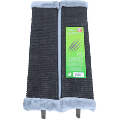 Boon krabplank sisal hoekmodel met pluche en sisal, 23x52 cm.