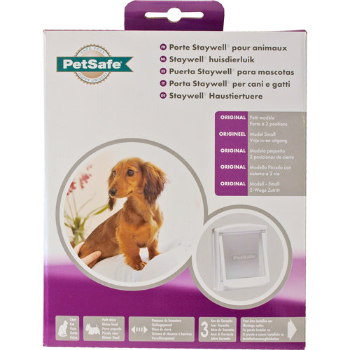 PetSafe PetSafe kattendeur 715, wit/transparant.