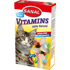 Sanal Sanal kat Vitamins, 50 gram.