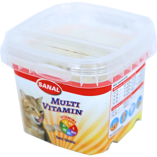 Sanal Sanal kat Multi-vitamine cups, 100 gram.