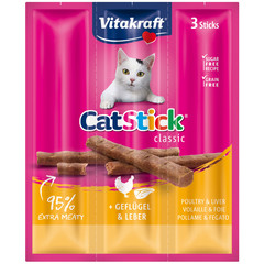 Vitakraft Vitakraft Cat-Stick mini, gevogelte & lever.