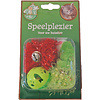 Boon Boon kattenspeelgoed blister a 2 knisper bal, plastic bal en muis.