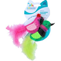 Categories Categories kattenspeelgoed, pak à 2 Tropical Feathered Friends.
