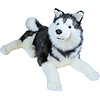Boony "Natural Decoration" Boony Natural Decoration husky pluche liggend, 53 cm.