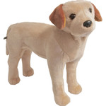 Boony "Natural Decoration" Boony Natural Decoration labrador pluche staand blond, 53 cm.