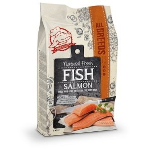 Natural Fresh Meat NATURAL FRESH FISH ADULT SALMON 12KG