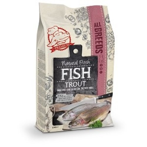 Natural Fresh Meat NATURAL FRESH FISH ADULT TROUT 12KG