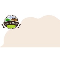 Daily Meat DAILYMEAT COMPLEET KALKOEN/GEIT 1000GR