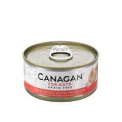 Canagan CANAGAN CAT BLIK FRESH CHICKEN/PRAWNS 75GR