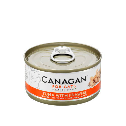 Canagan CANAGAN CAT BLIK FRESH TUNA/PRAWNS 75GR