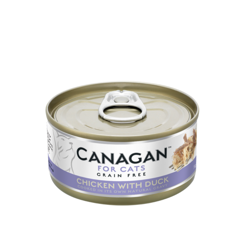 Canagan CANAGAN CAT BLIK FRESH CHICKEN/DUCK 75GR