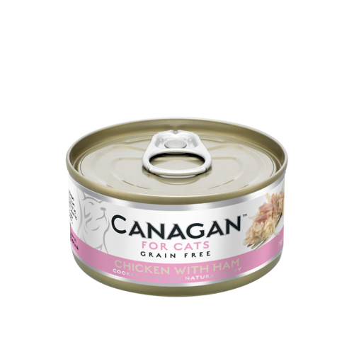 Canagan CANAGAN CAT BLIK FRESH CHICKEN/HAM 75GR