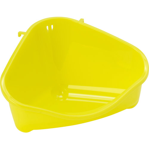 Moderna Moderna plastic knaagdiertoilet met haak small, yellow.