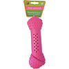 Hondenspeelgoed crunchy bot 17,5 cm, roze.