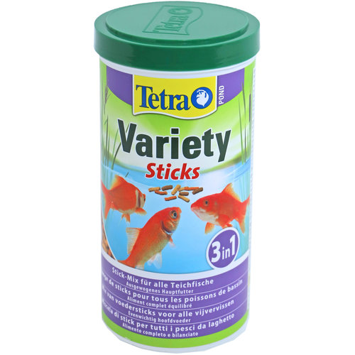 Tetra Pond Tetra Pond Variety Sticks, 1 liter.