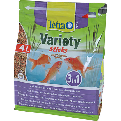 Tetra Pond Tetra Pond Variety Sticks, 4 liter.