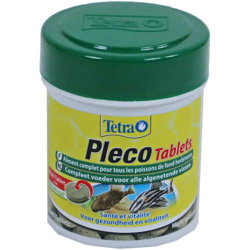 Tetra voeders Tetra Pleco Tablets, 120 tabletten.