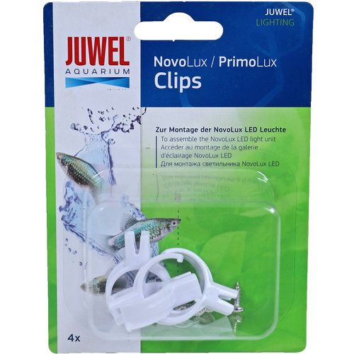 Juwel Juwel klem voor NovoLux/PrimoLux LED, pak à 4 stuks.