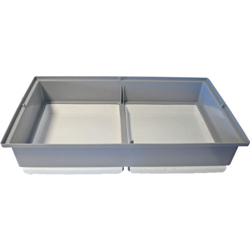 Voltrega Voltregá onderbak met lade, grijs/wit 010232GC.
