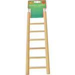 Boon Boon vogelspeelgoed ladder hout 7 traps, 28 cm.