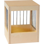 Boon Boon nestkast hout met tralies.