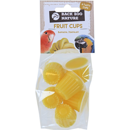 Back Zoo Nature Back Zoo Nature fruitcup banana, zak a 6 stuks.